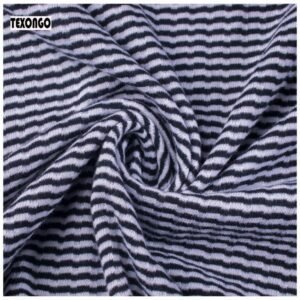 COTTON JACQUARD SINGLE JERSEY STRIPE