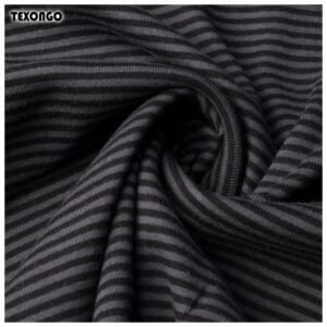 COTTON 1X1 RIB STRIPE