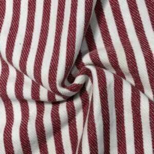 POLYESTER COTTON TERRY STRIPE